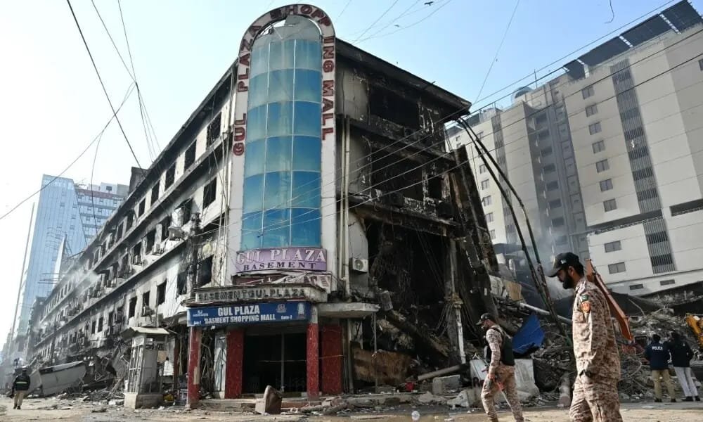 Serious Violations of Building Laws and Fire Safety Regulations Found in Gul Plaza Tragedy: Judicial Commission Report